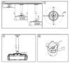BenQ CM00G3, Zimmerdecke, 25 kg, Schwarz, Edelstahl, 127,7 Produktbild-Vorschau 4