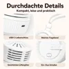 Bladeless Nackenventilator tragbar USB, leise Produktbild-Vorschau 4