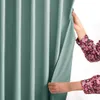 Gardine Kräuselband 140x245 cm Vorhang Mint Verdunkelnd Produktbild-Vorschau 3