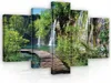 Obrazy na plátně vodopád příroda krajina SET 170x100 cm 5 Náhled obrázku produktu 1