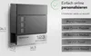 NewHabitat Briefkasten personalisiert inkl. Montagematerial Produktbild-Vorschau 6