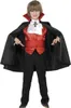 Costume da bambino Dracula, vampiro, ideale per Halloween, Anteprima dell’immagine prodotto 1