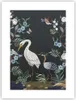 Poster - Poster ohne Rahmen - Asiatisch Reiher Blumen - Produktbild-Vorschau 1