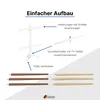 TV-Ständer mit Soundbarhalter, Farbe:Hell Produktbild-Vorschau 5