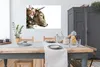 MuchoWow® Poster Schottischer Highlander - Rosen - Rosa - Produktbild-Vorschau 3