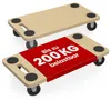 Möbelroller 2er Set bis 200 kg – Rollbrett mit 360° Rollen, Produktbild-Vorschau 6