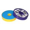 Two vacuum cleaner filters are shown against a white background. Produktbild-Vorschau