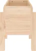 vidaXL Kvetináč 62x30x38 cm z masívneho borovicového dreva Náhľad obrázku produktu 4