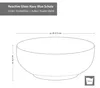 Reactive Glaze Navy Blue 6er Set Bowl-Schale 500ml Schüssel Produktbild-Vorschau 5
