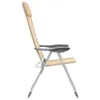 The Living Store Klappbare Campingstühle 4 Stk. Aluminium Produktbild-Vorschau 5