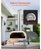 SucceBuy Prenosná 12-palcová pec na pizzu na pelety s Náhľad obrázku produktu 4