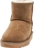 A close-up studio shot of a single brown boot. Voir les images du produit