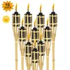 Fiqops Gartenfackel Fackel Weihnachtsdeko Wegeleuchten 10x Produktbild-Vorschau 1