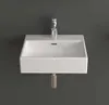 alpenberger Aufsatzwaschbecken Keramik Eckig 43x36x14 cm Produktbild-Vorschau 4
