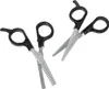 Two pairs of scissors on a white background. Anteprima dell’immagine prodotto