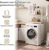 EUGAD WC Regal über Waschmaschine Toilette, 3 Ablagen, Produktbild-Vorschau 5