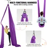 SucceBuy - Tissu aérien et balançoire de yoga, 7,9 m, kit Voir les images du produit 5