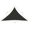 vidaXL Tenda da sole in tessuto Oxford triangolare Anteprima dell’immagine prodotto 12