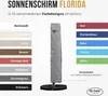 Sonnenschirm 3m x 4m, Aluminium; UV-Schutz; inkl. Produktbild-Vorschau 7