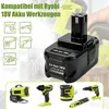 Náhradná batéria Ryobi 18V 6,0 Ah (6000mAh), Li-Ion Náhľad obrázku produktu 5