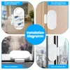 2pcs Fensteralarm Türalarm Selbstklebend Alarm Fenster Produktbild-Vorschau 3