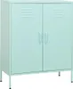 vidaXL Lagerschrank Minzgrün 80x35x101,5 cm Stahl Produktbild-Vorschau 8