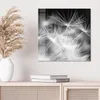 DEQORI Glasbild Echtglas 50x50 cm 'Pusteblumenflug' Produktbild-Vorschau 4