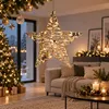 LED Metall Stern Hängestern Türstern warmweiß DIA 40cm 60 LED's Podgląd zdjęcia produktu