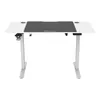 Höhenverstellbarer Tisch 'Stryn' mit Rollen 120 x 60 cm Produktbild-Vorschau 6