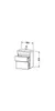Waschtischunterbau DURASTYLE COMPACT 610x500x368mm weiß Produktbild-Vorschau 2