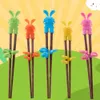 1 paire de baguettes en bois pour enfants Baguettes en bois Voir les images du produit 2