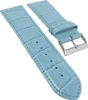 Herzog Uhrenarmband Leder | Alligatorprägung | gepolstert Produktbild-Vorschau 1