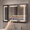 Armoire de salle de bain INONEFT avec miroir LED, éclairage Voir les images du produit 1