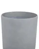 BELIANI Blumenkübel Grau 31 x 31 x 58 cm Steingemisch mit Produktbild-Vorschau 5