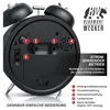 BEARWARE Wecker Analog, rund, Beleuchtet, Retro, lauter Produktbild-Vorschau 3