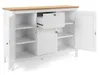 Credenza >Batley II< in bianco - 120x90x40 cm (LxAxP) Anteprima dell’immagine prodotto 8