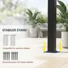 SUGIFT Pergola 3 x 3,5 m mit 3-teiligem Schiebedach, Produktbild-Vorschau 4