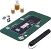Relaxdays pokerová podložka 120 x 60 cm, Texas Holdem, Náhľad obrázku produktu 1