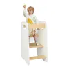 Lernturm für Kinder,Learning Tower aus Holz,Montessori Produktbild-Vorschau 3