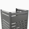 DEGAMO Sichtschutz  LÜBECK für 1 Mülltonne, 85x85x120cm, Produktbild-Vorschau 3
