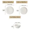 Service de table en faïence, 24 pièces, service combiné Voir les images du produit 2