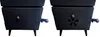 123home24.eu Stahl Räucherkammer 112x45x43 cm Produktbild-Vorschau 7