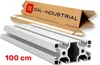 ALUMINIUM KONSTRUKTIONSPROFIL 40x80 R8 100cm ELOXIERT + Produktbild-Vorschau 3