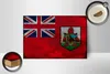 Holzschild Flagge Bermudas 18x12cm Flag of Bermuda Rost Produktbild-Vorschau 3