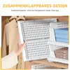 Schubladenbox 4er Set Stapelbare Kleiderschrank Organizer Produktbild-Vorschau 4