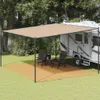 vidaXL Zeltteppich Sandfarbe 400x500 cm HDPE Produktbild-Vorschau 2