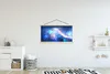 MuchoWow® Textilposter Blau - Weltraum - Sterne 120x60 cm Produktbild-Vorschau 2