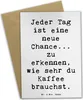 Mr. & Mrs. Panda Grußkarte Spruch Motivation und Kaffee - Produktbild-Vorschau 1