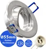 6 x Eleganter LED Einbaustrahler HMZ-5103-AB Rund in Alu Produktbild-Vorschau 2