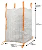 5x Großer Rundholzsack | Holzbag 100x100x150cm für Produktbild-Vorschau 3